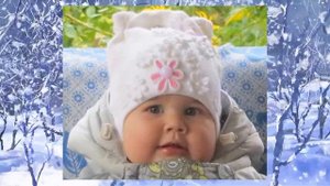 Серебристые снежинки