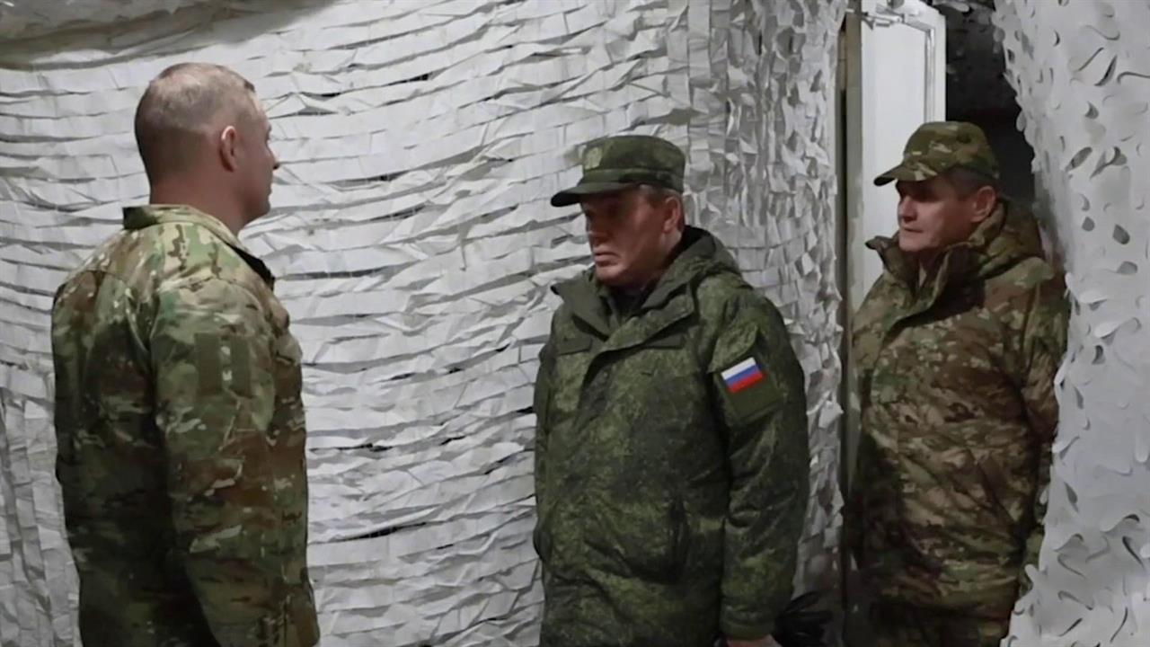 Валерий Герасимов посетил командный пункт 58-й общевойсковой армии Южного военного округа в зоне СВО