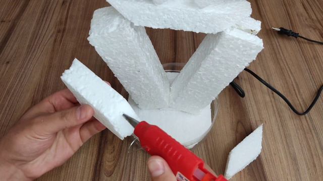 Make a Plastic Bottle Waterfall // Styrofoam~~ Make a cool waterfall