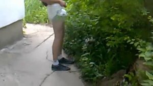 Прикол в памперсе