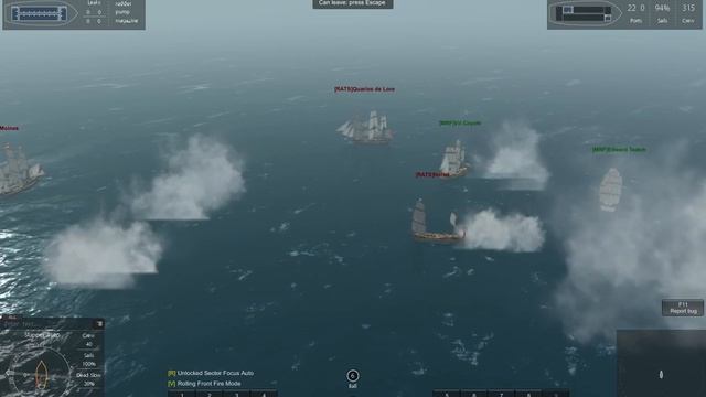 Naval Action PvP.1 Tournament - Group A - FRL T.1 vs MRF T.1 смотреть онлайн
