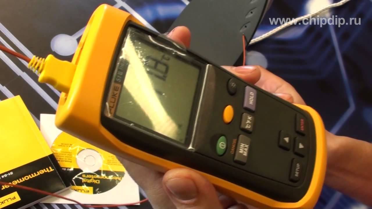 Fluke 51-II, Измеритель температуры с ...