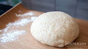 Тесто из отрубей