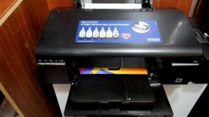 Печать на фотобумаге с принтера Epson L805 или L800 || Photoprinting from the printer Epson L805