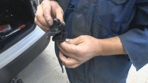 Омыватель задней камеры. Тойота Хайлендер