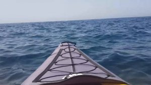 Aqua Marina Memba 390 in choppy water.