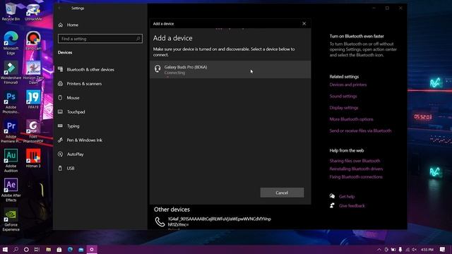 How To Connect Samsung Galaxy Buds Pro To Windows 10 смотреть онлайн