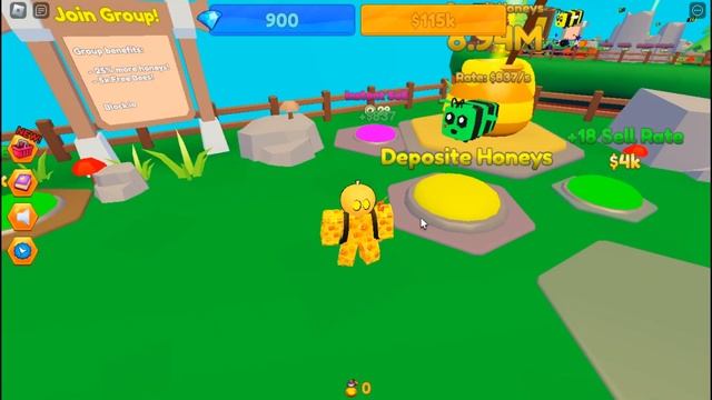 Я Собирал Мед 130 Часов И Стал Самым Богатым Игроком На Сервере! - Bee Empire Tycoon смотреть онлайн