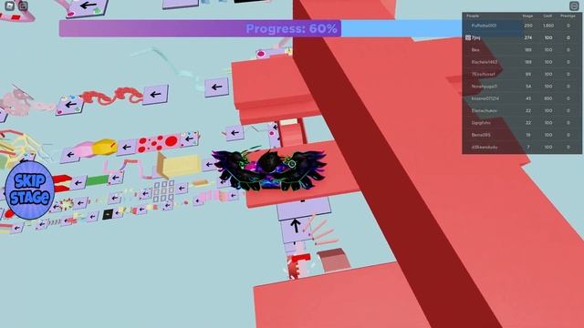 Roblox играю в паркур-карту:Pastel Obby! часть 2 смотреть онлайн