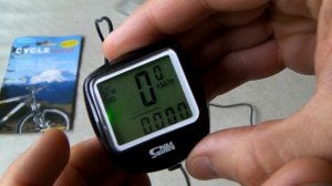 SunDing SD - 568AE Functions Bike Computer from Gearbest com