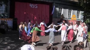 Васильсурск. День поселка 2018. Хоровод.