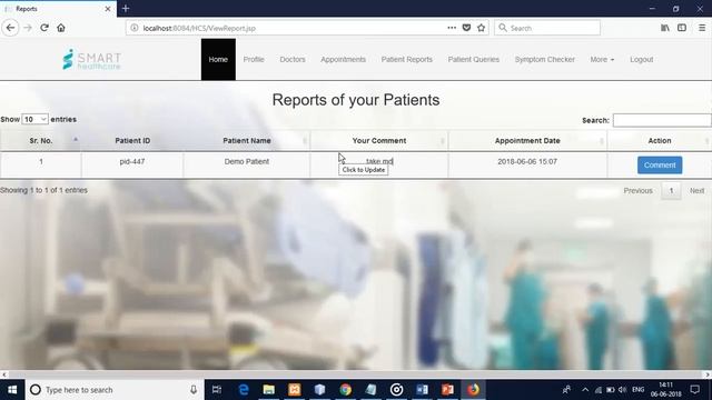Smart Health Care System Project Java смотреть онлайн