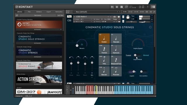 Обзор сэмплерной библиотеки Cinematic Studio Solo Strings