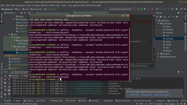 Placeholder Replceer And PDF Converter JAVA смотреть онлайн