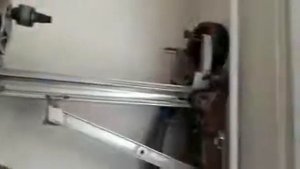 Бурение отверстия в стене под приточный клапан