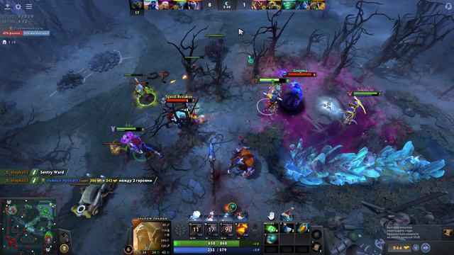 ПЕРВАЯ В ЖИЗНИ ИГРА НА ШАМАНЕ | Shadow Shaman | DOTA 2 |