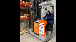 Работа на штабелере. 28 день