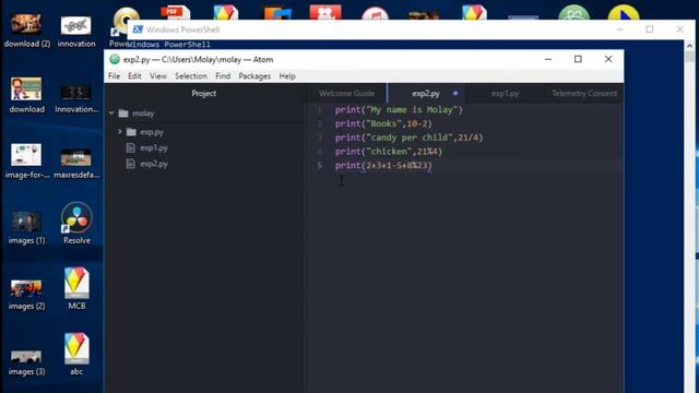 PYTHON: for EVERYONE (02)(HINDI)||MATH, NUMBER, VARIABLE and BASIC LOGIC
