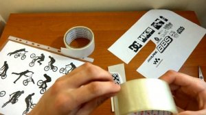 Как сделать простую наклейку в домашних условиях/How to make simple sticker at home