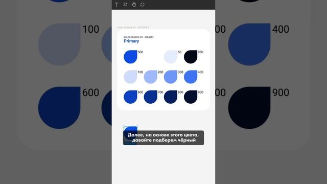 Подбираем палитру цветов для вашего интерфейса #webdesign #вебдизайн #обучение #figma #фриланс