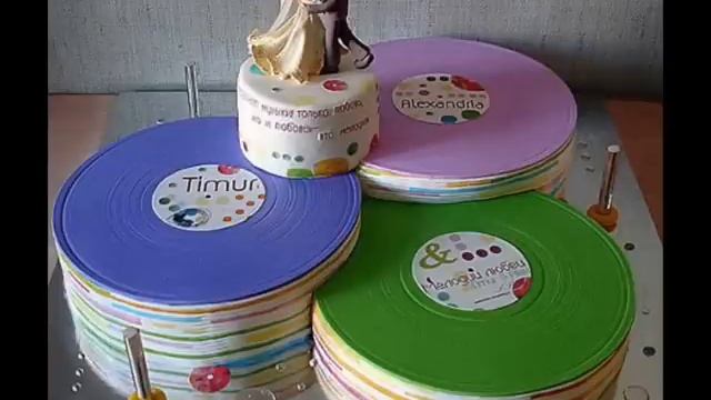 Необычные тортики от Жанны Зубовой