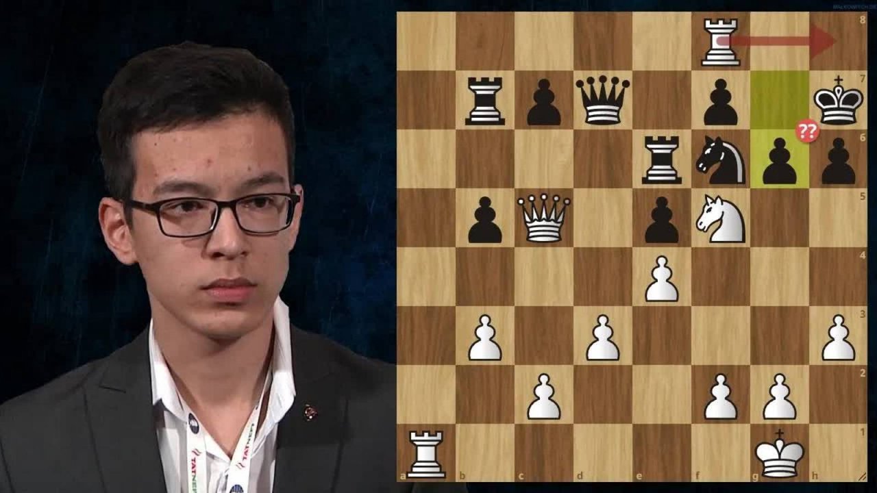 💥 17-летний вундеркинд 🇺🇿 Нодирбек АБДУСАТТОРОВ красиво побеждает Уэсли СО! Шахматы [enM7NqIDwi8]