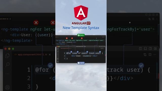 Angular 17 New Template Syntax for Loops #angular #angular17 смотреть онлайн