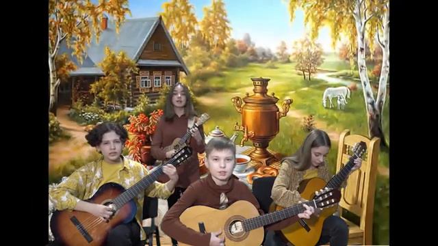 ,,А РЕКА ТЕЧЕТ,, муз.И.Мотвиенко ,Слова М.Андреева , исполняет ансамбль ,,КАПРИЧЧИО,, смотреть онлайн