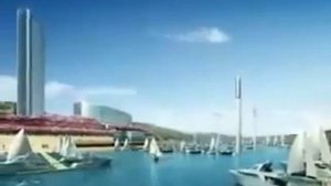 Искусственные острова Сакура и Хамар в Сочи