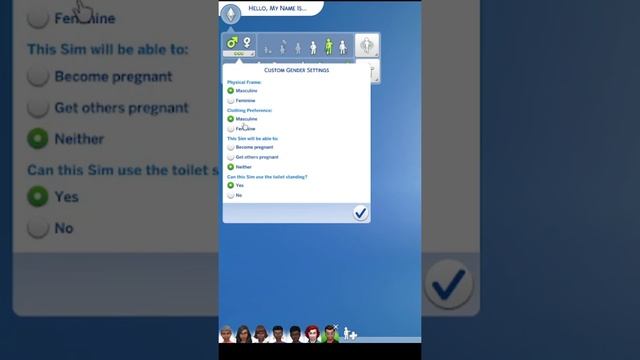 Transphobia is Structural, even in the Sims #Shorts смотреть онлайн