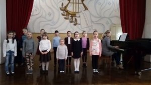 "Песенка первоклассника музыкальной школы" муз. С Халаимова сл. Н. Васильковой