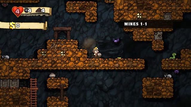 Spelunky - #3 - Сезон Смерти - 4 забега - Продавцы Они Продают Смерть смотреть онлайн