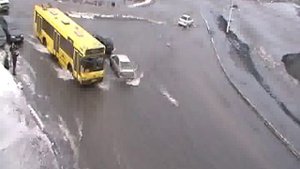 Река на въезде в Кайеркан, Норильск