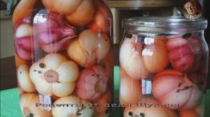 Хрустящий маринованный чеснок целыми головками от деда Щукаря