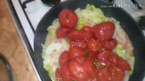 Армянская яичница с помидорами!