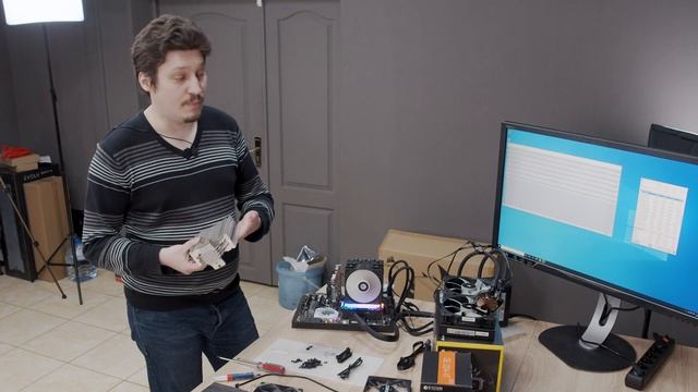 Лучший кулер за 1,5К(20$) ID-Cooling SE-224, SE-224-XT, SE-207, водяное охлаждение Corsair H115i Pr