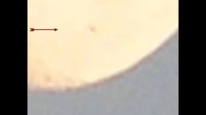 Черная  точка  на  Луне. Неизвестный объект.Тарелка  пришельцев на Луне.