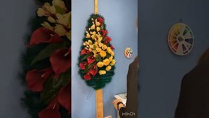 Ритуальный (похоронный) венок своими руками