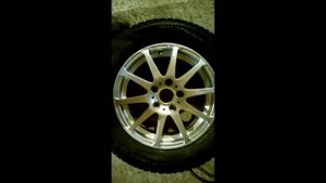 правка и ремонт литого диска R15 исправление восьмерки г. Сызрань