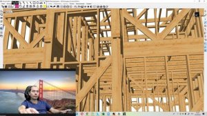 Конструктивный анализ каркасного дома.  Расчет нагрузок. Поиск ошибок в проекте. House creator scad