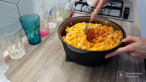 Ханум с тыквой. простое блюдо с тыквой