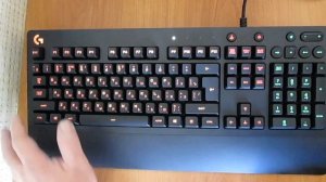 Игровая мембренная клавиатура с RGB подсветкой Logitech G213 Prodigy