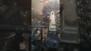 Запуск двигателя Ниссан Патрол ТД42 после капремонта