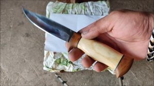 Нож (Щюка )из пил диска своими руками.#НОЖ