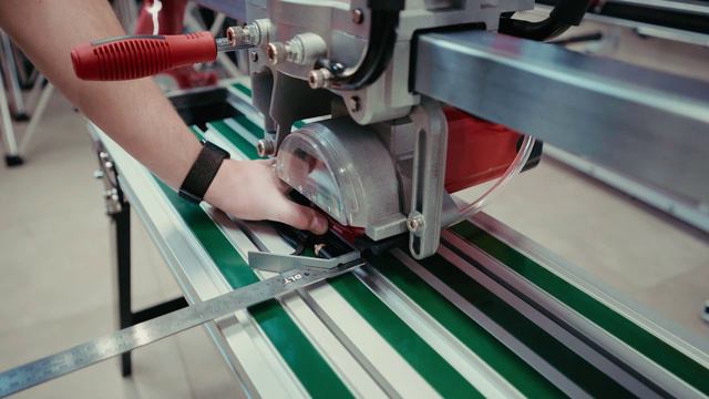 Настройка плиткореза DLT OPTITRONIC смотреть онлайн