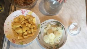 КУРИЦА С КАРТОШКОЙ  В БАНКЕ/Нехлопотная еда