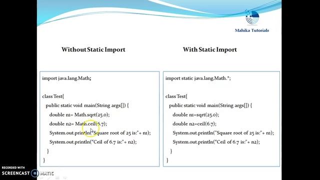 Java Interview 07 - Static Import смотреть онлайн
