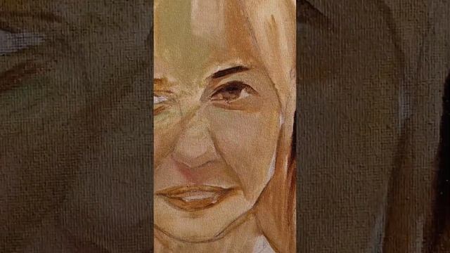 Портрет  девушки маслом ( поэтапно)