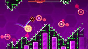 HEXAGON FORCE GEOMETRY DASH 3 монеты прохождение!