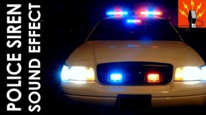 Police Siren Sound Effect (2 Effects Included)